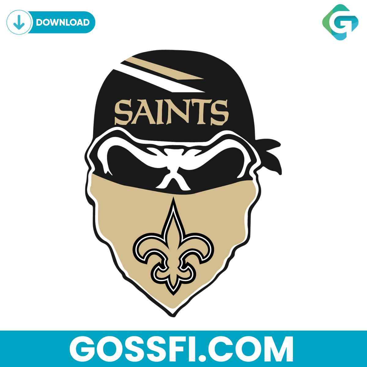 new-orleans-saints-skull-svg-cricut-digital-download