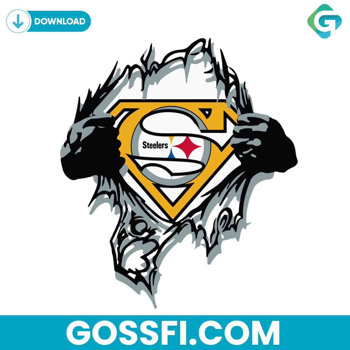 football-team-superhero-pittsburgh-steelers-svg