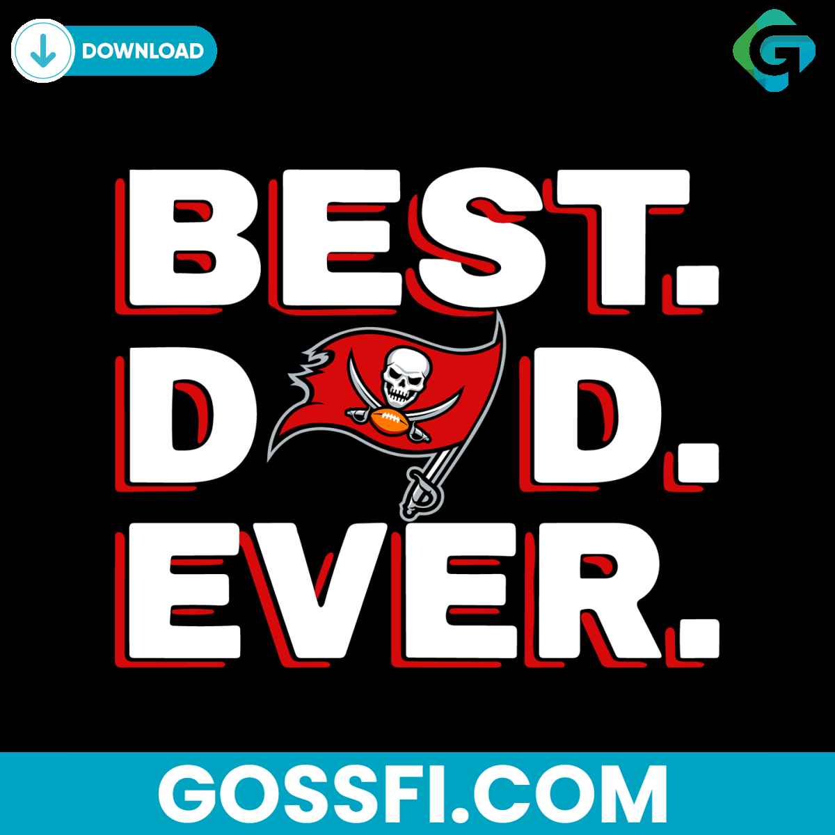 best-dad-ever-tampa-bay-buccaneers-svg