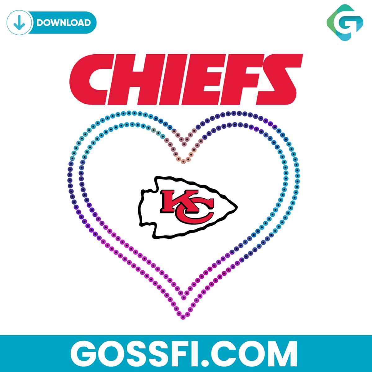 kansas-city-chiefs-heart-svg-digital-download