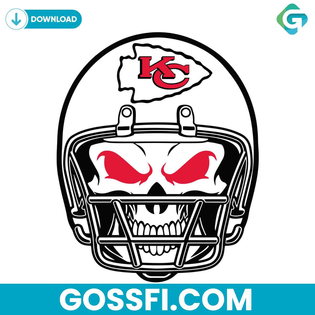 kansas-city-chiefs-skull-helmet-svg-digital-download