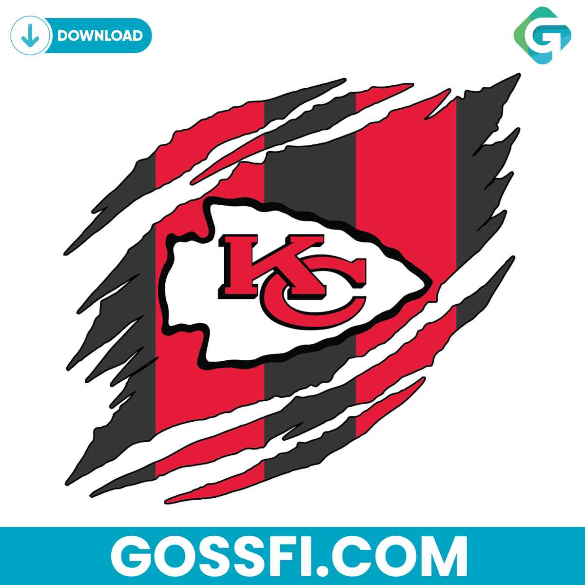 kansas-city-chiefs-torn-nfl-svg-digital-download