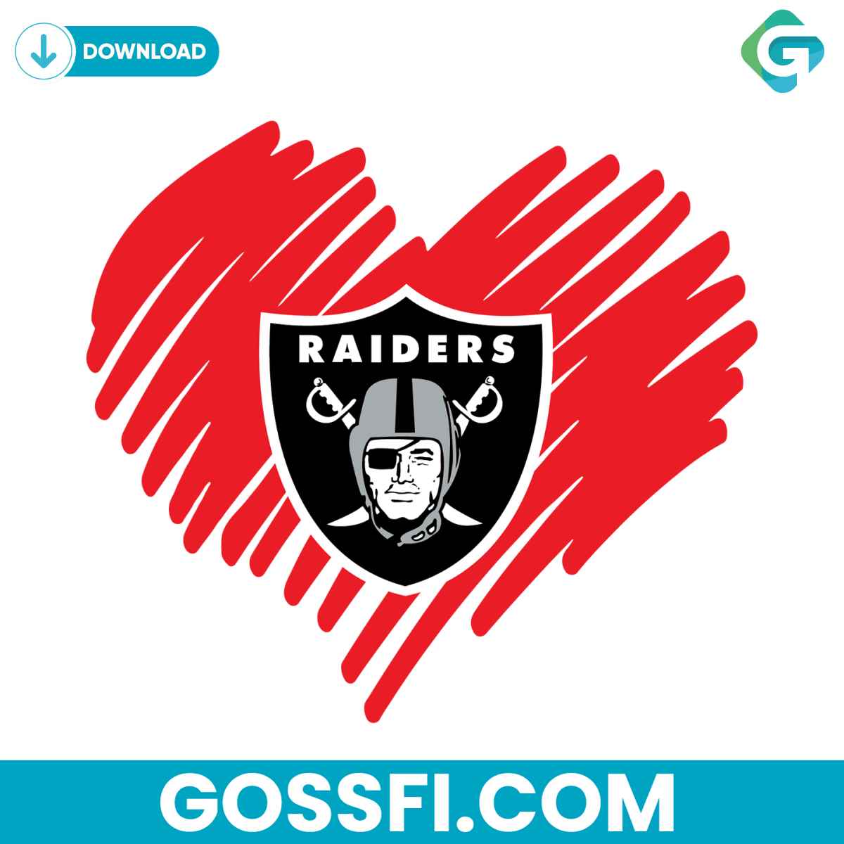 las-vegas-raiders-heart-svg-digital-download