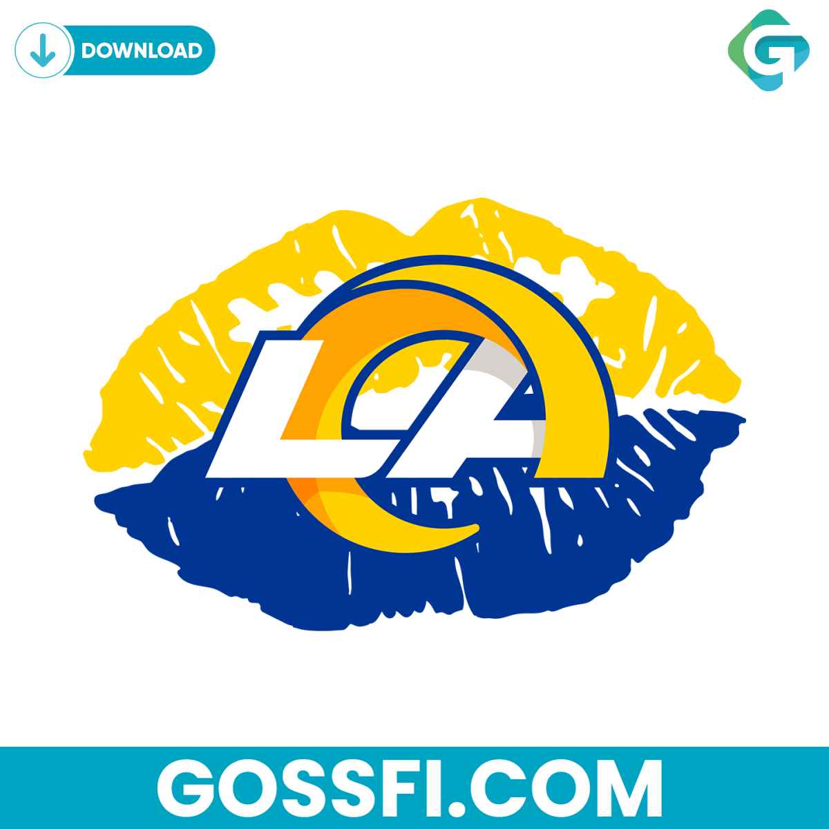 los-angeles-rams-nfl-lips-svg-digital-download