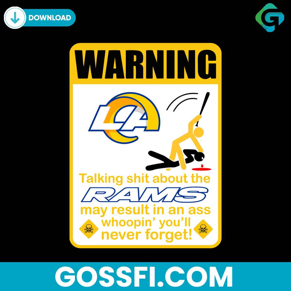 funny-warning-los-angeles-rams-svg