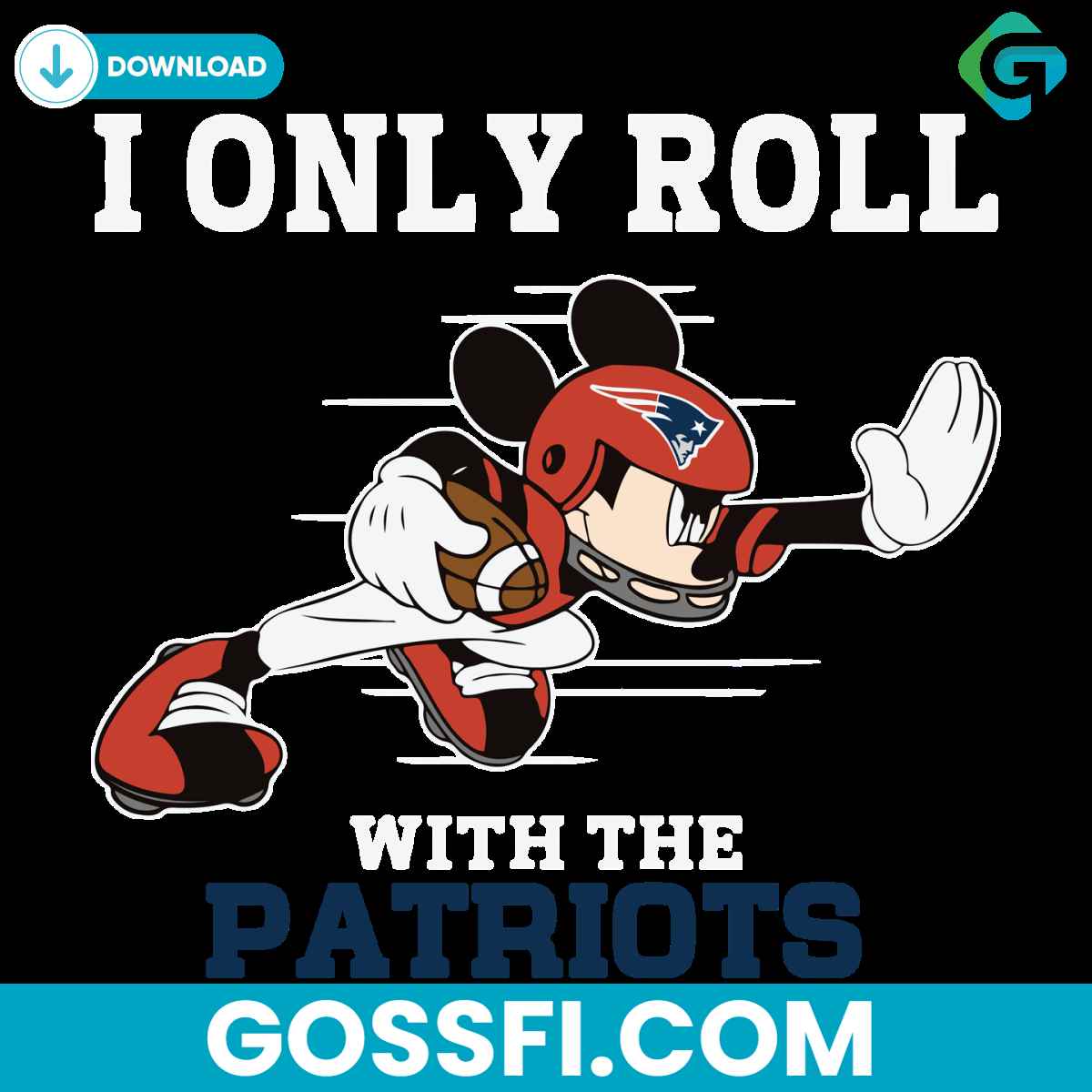 i-only-roll-with-the-patriots-svg-digital-download