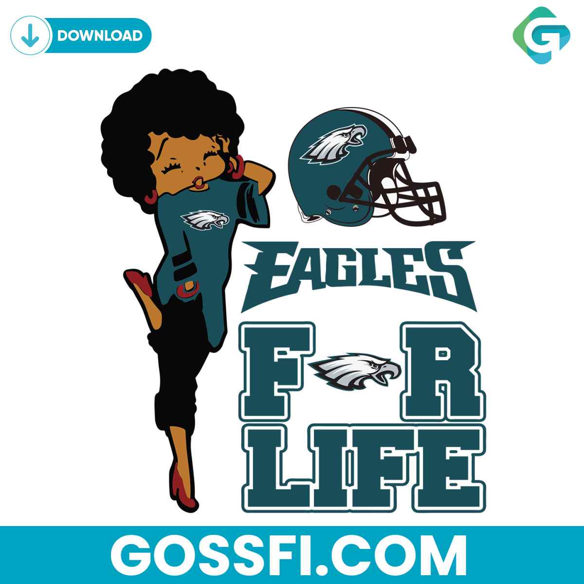 philadelphia-eagles-for-life-helmet-svg-digital-download