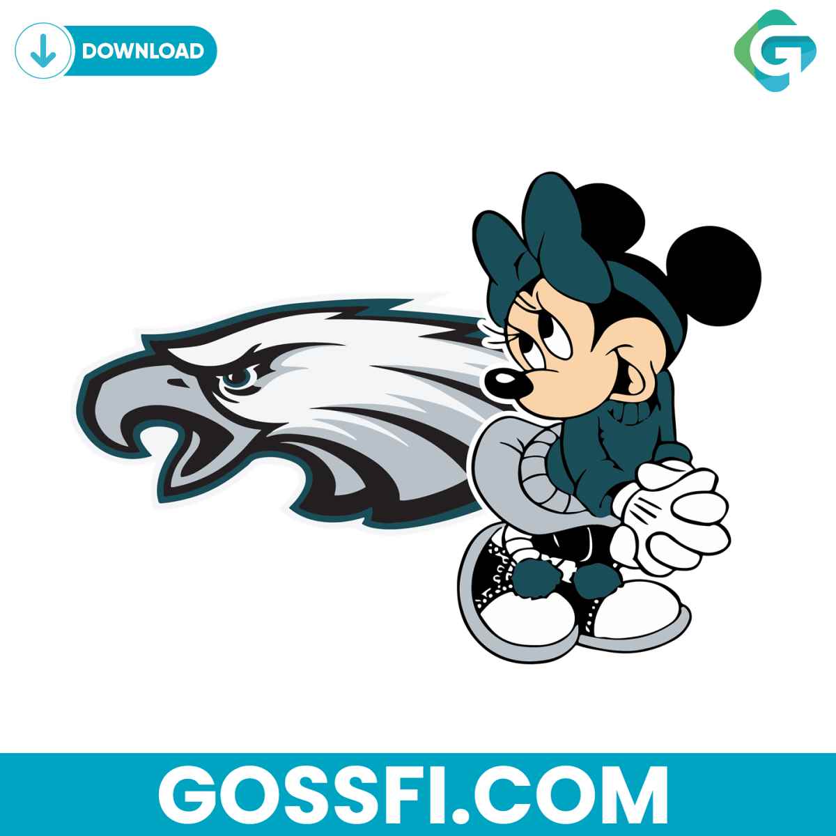 philadelphia-eagles-minnie-svg-digital-download