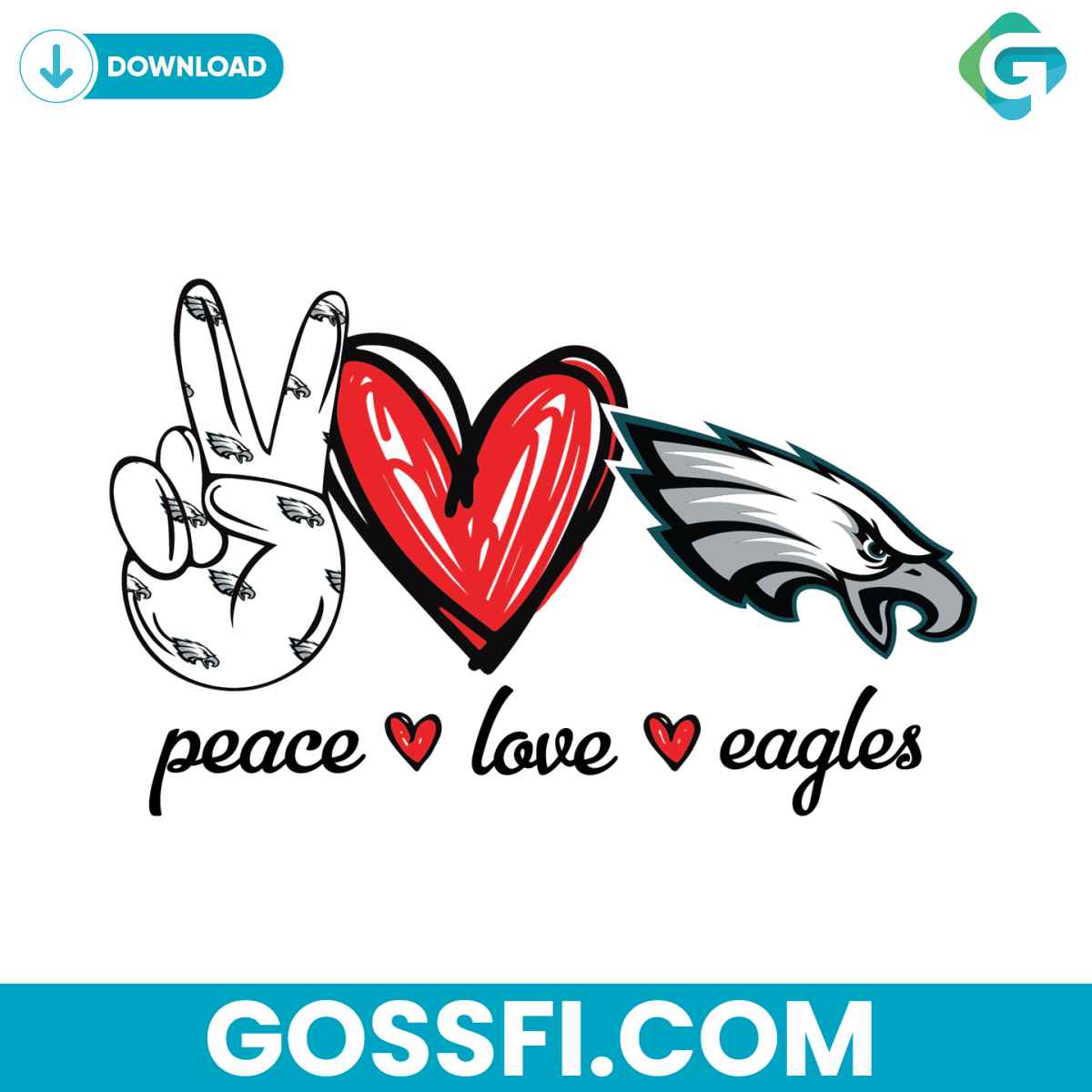peace-love-eagles-svg-digital-download