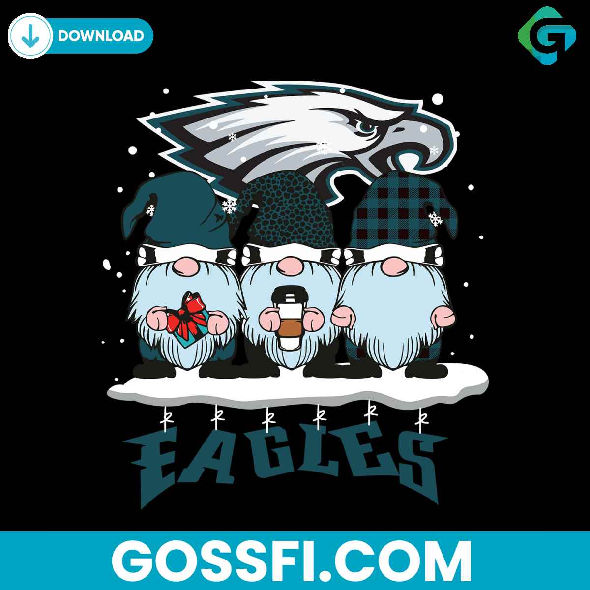 philadelphia-eagles-gnomes-svg-digital-download