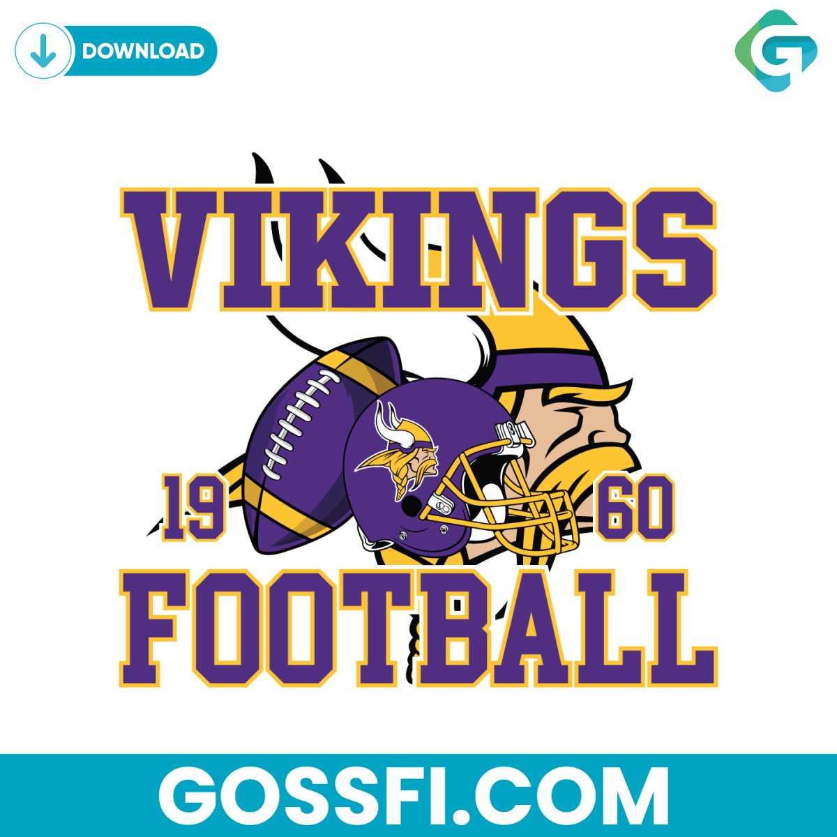 vintage-vikings-football-helmet-svg-digital-download