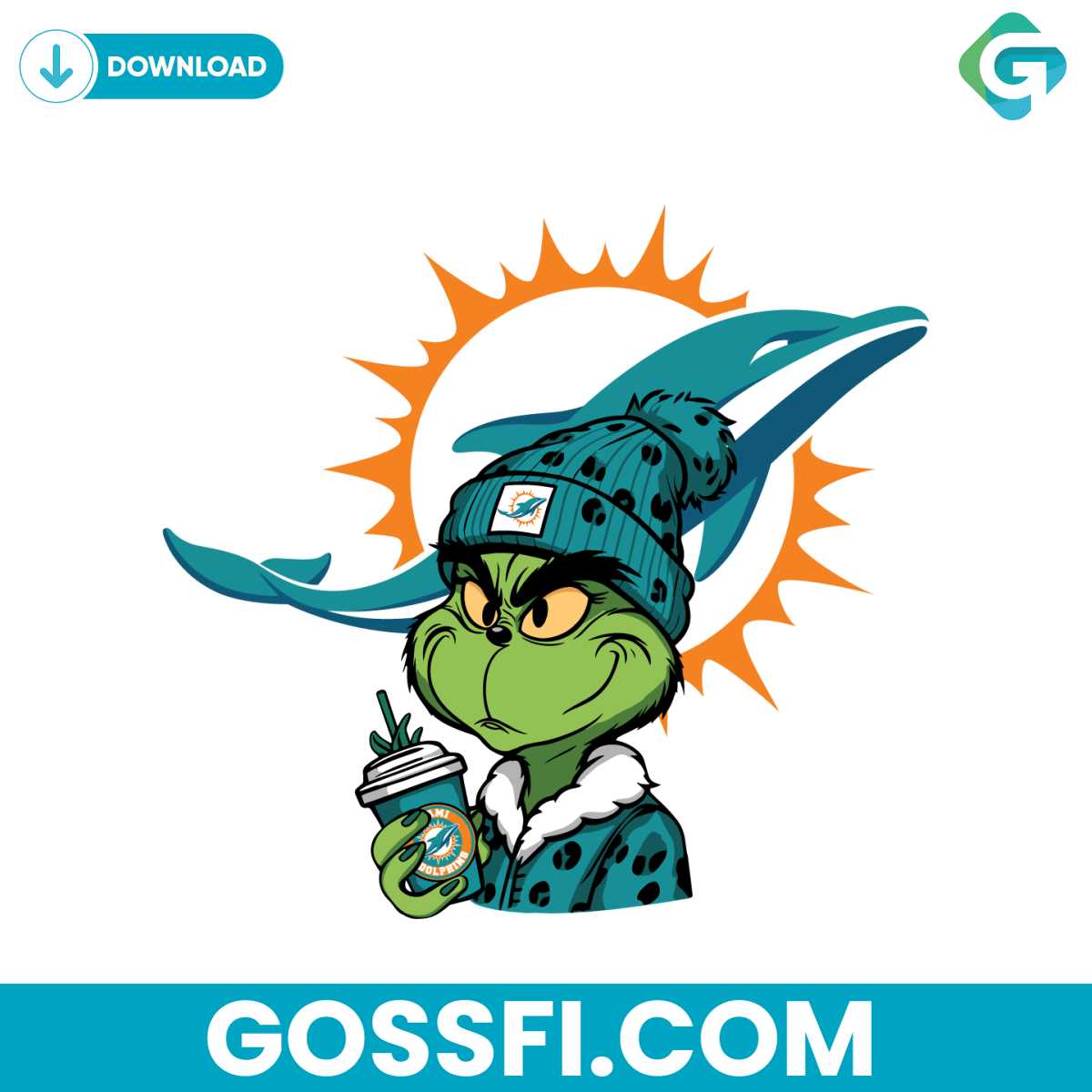 grinch-miami-dolphins-svg-digital-download