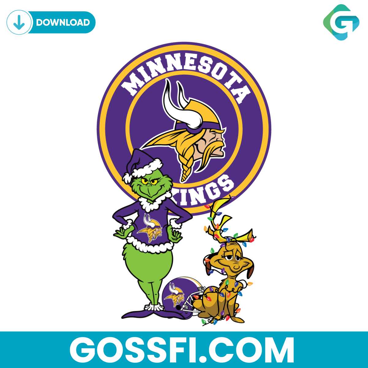 grinch-and-max-minnesota-vikings-svg-digital-download