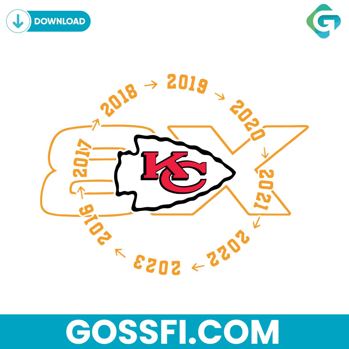 kansas-city-chiefs-2023-afc-champions-8x-svg-digital-download