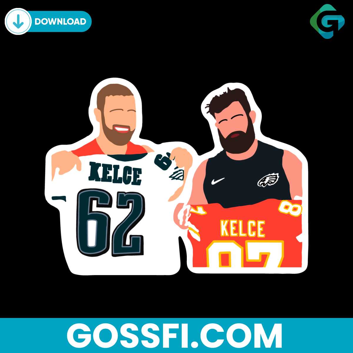 kelce-brothers-jason-and-travis-svg-digital-download
