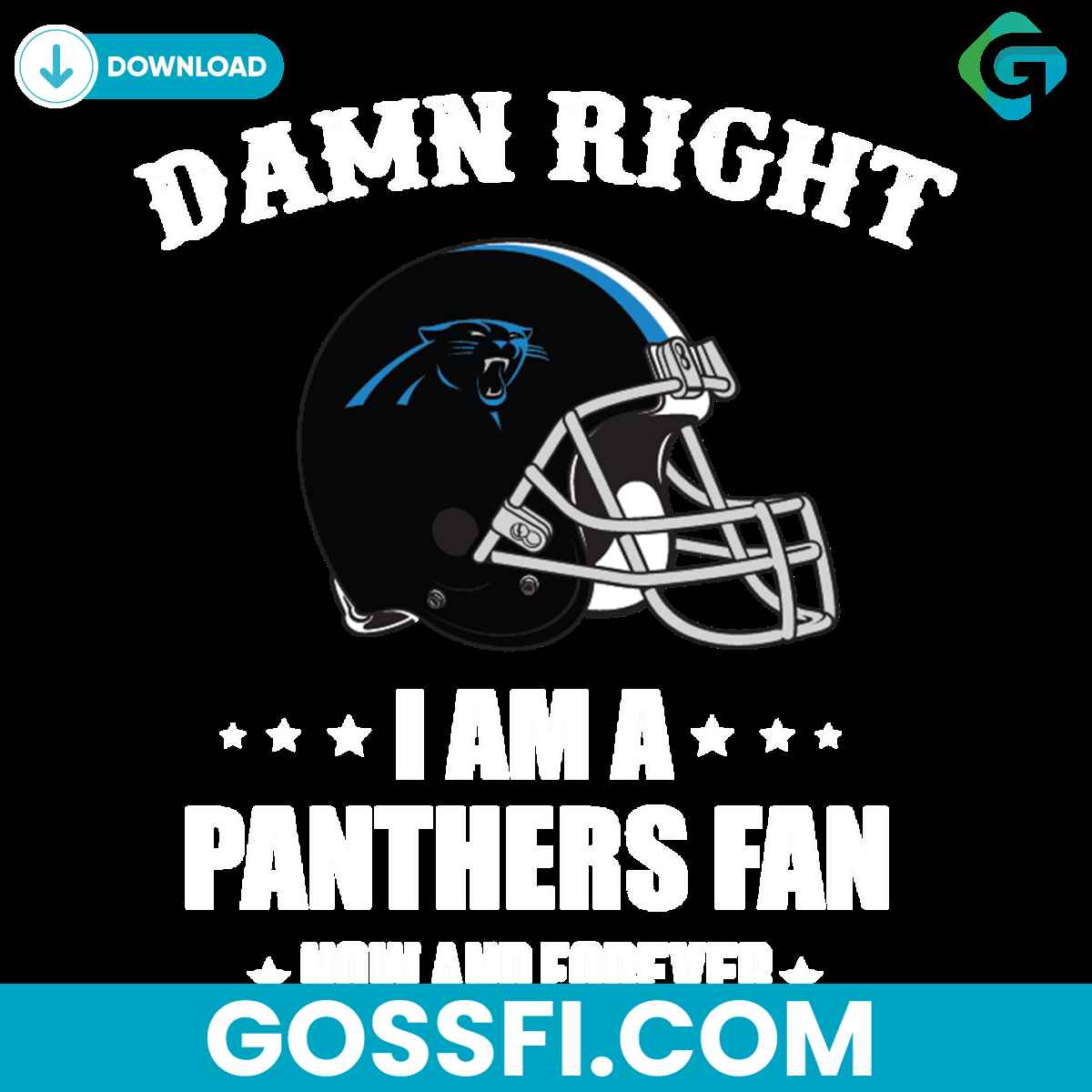 damn-right-i-am-a-panthers-fan-now-and-forever-svg