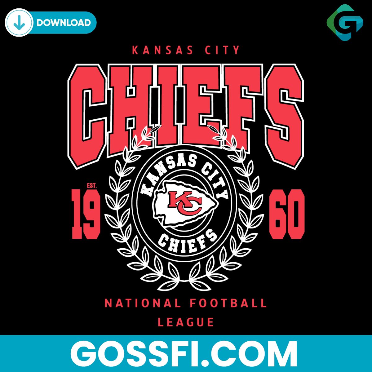 retro-kansas-city-chiefs-national-football-league-svg