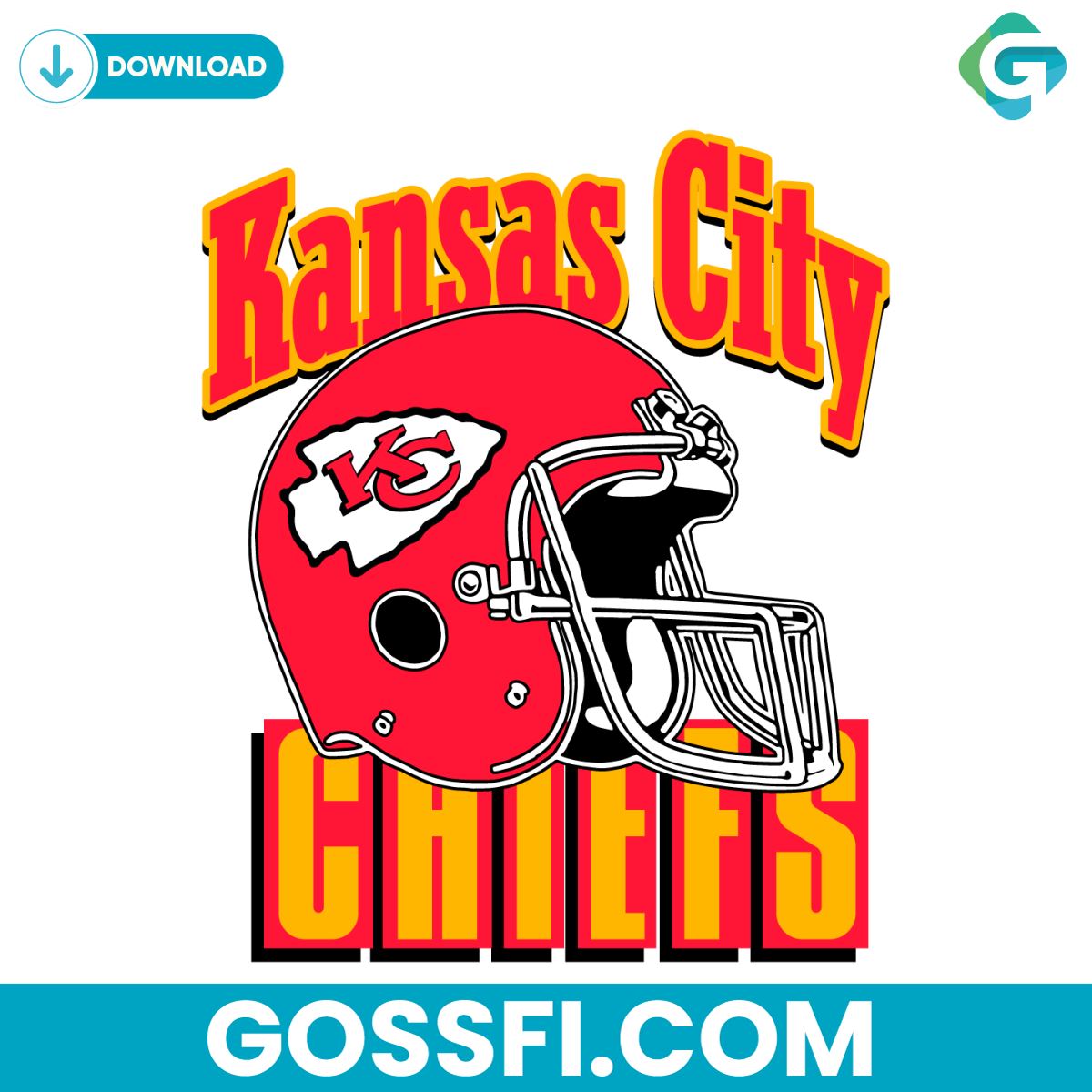 kansas-city-chiefs-helmet-svg-cricut-digital-download