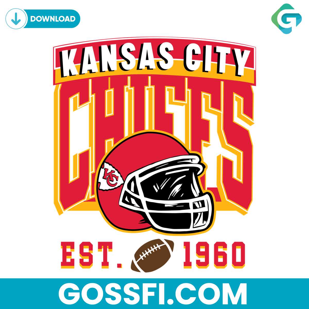 kansas-city-chiefs-football-helmet-svg