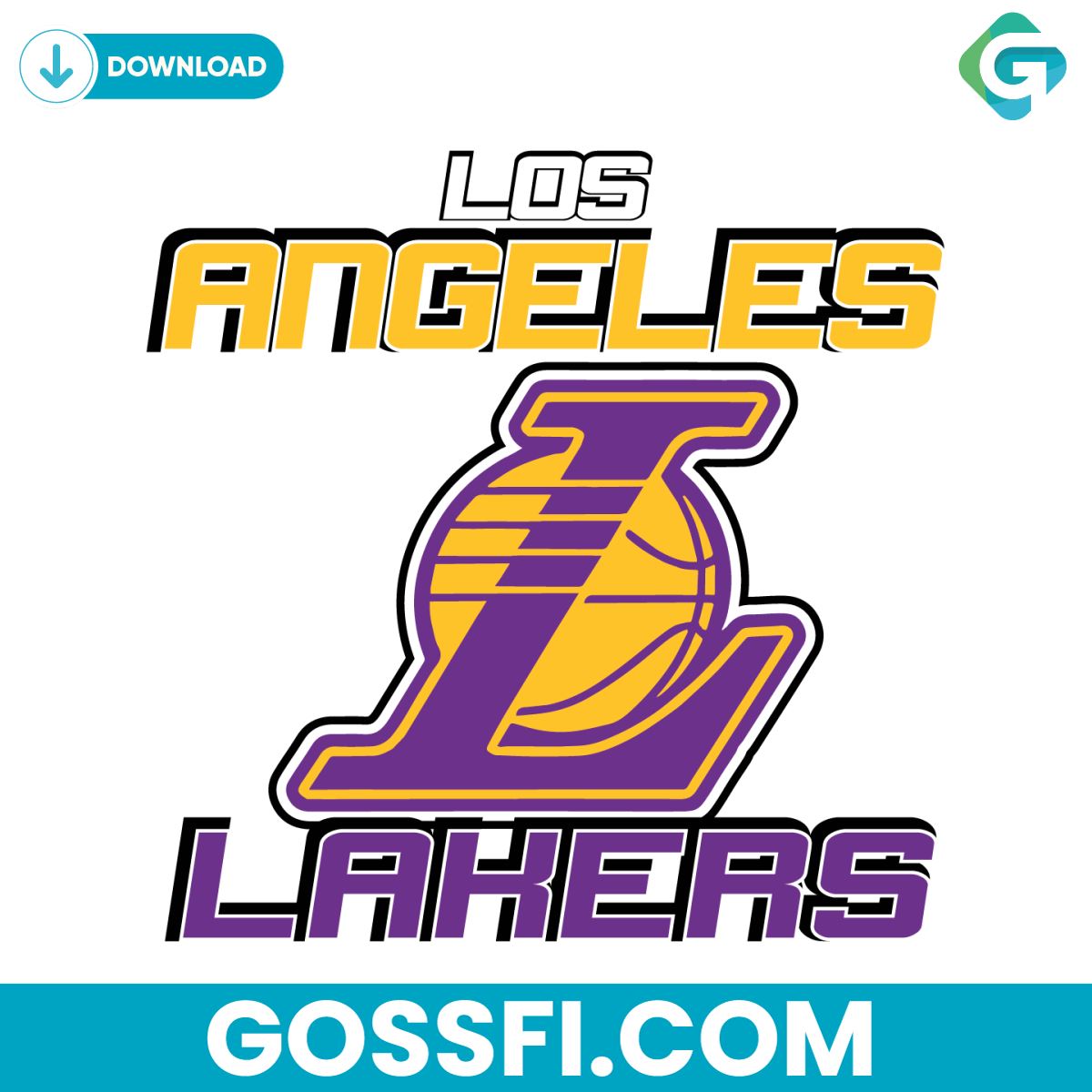 vintage-los-angeles-lakers-basketball-svg-digital-download