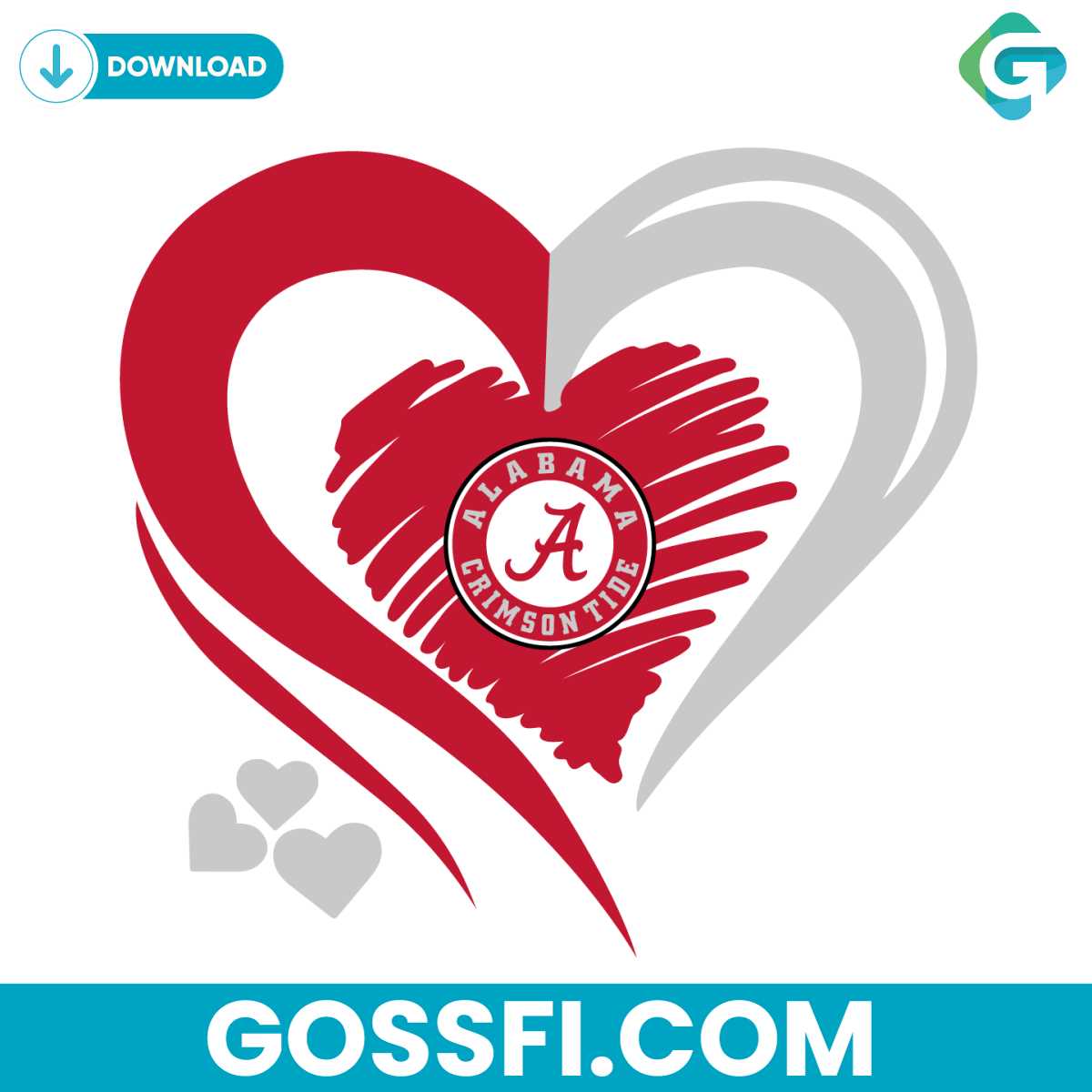 alabama-crimson-tide-heart-logo-svg-digital-download