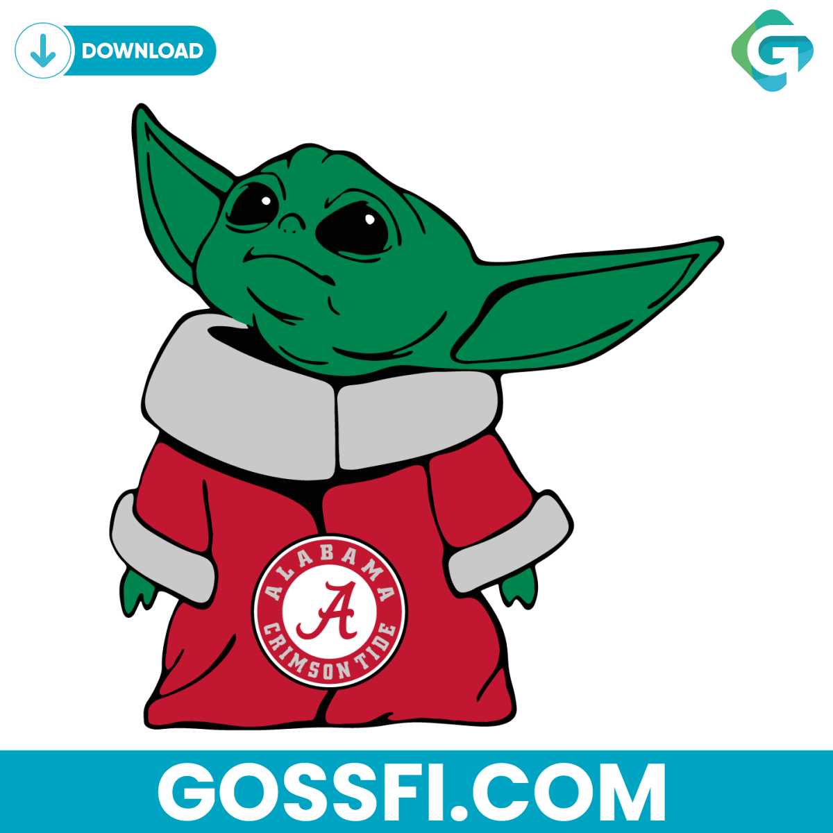 alabama-crimson-tide-baby-yoda-svg-digital-download