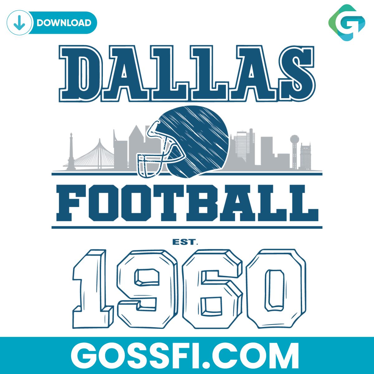 dallas-football-1960-svg-cricut-digital-download