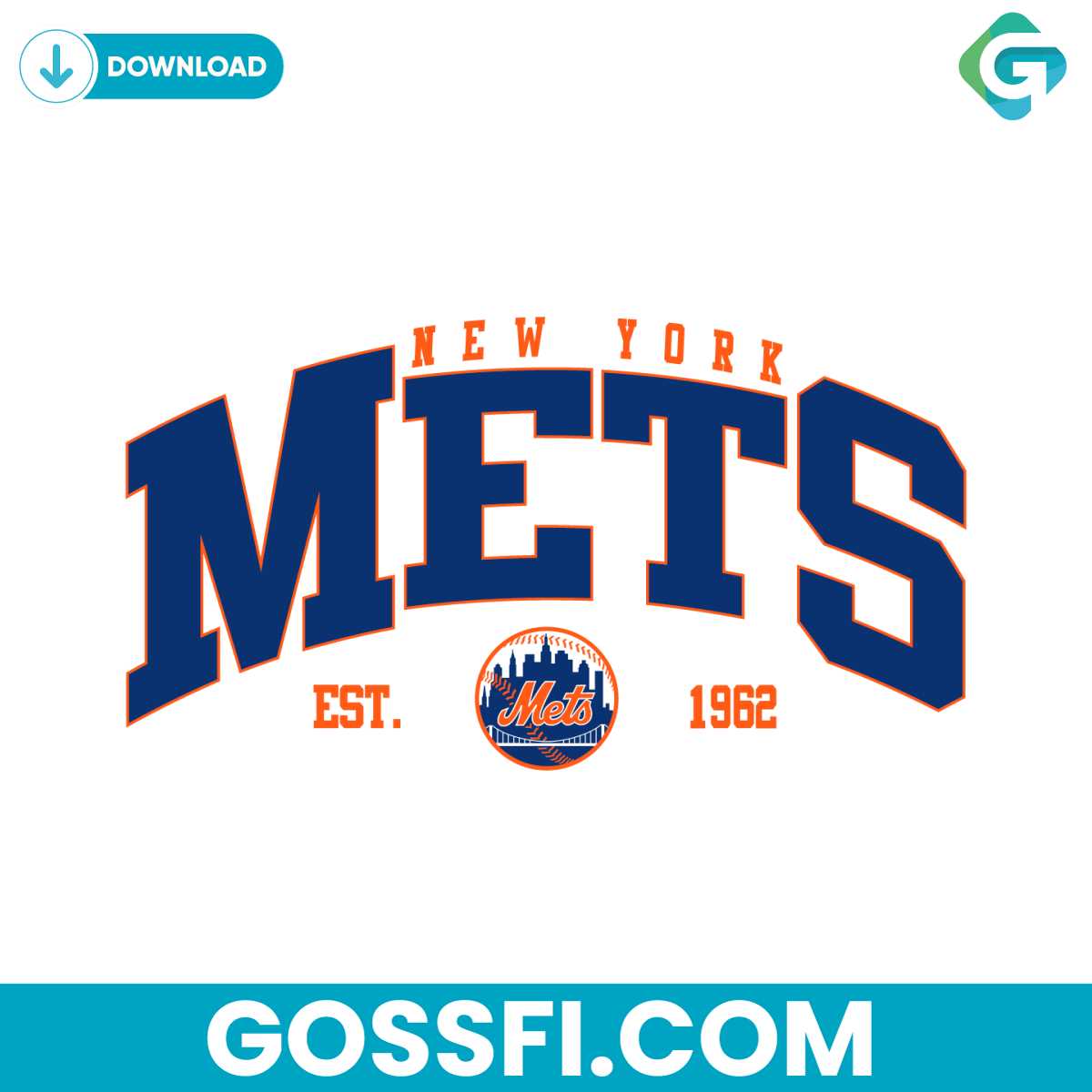 new-york-mets-1962-svg-digital-download
