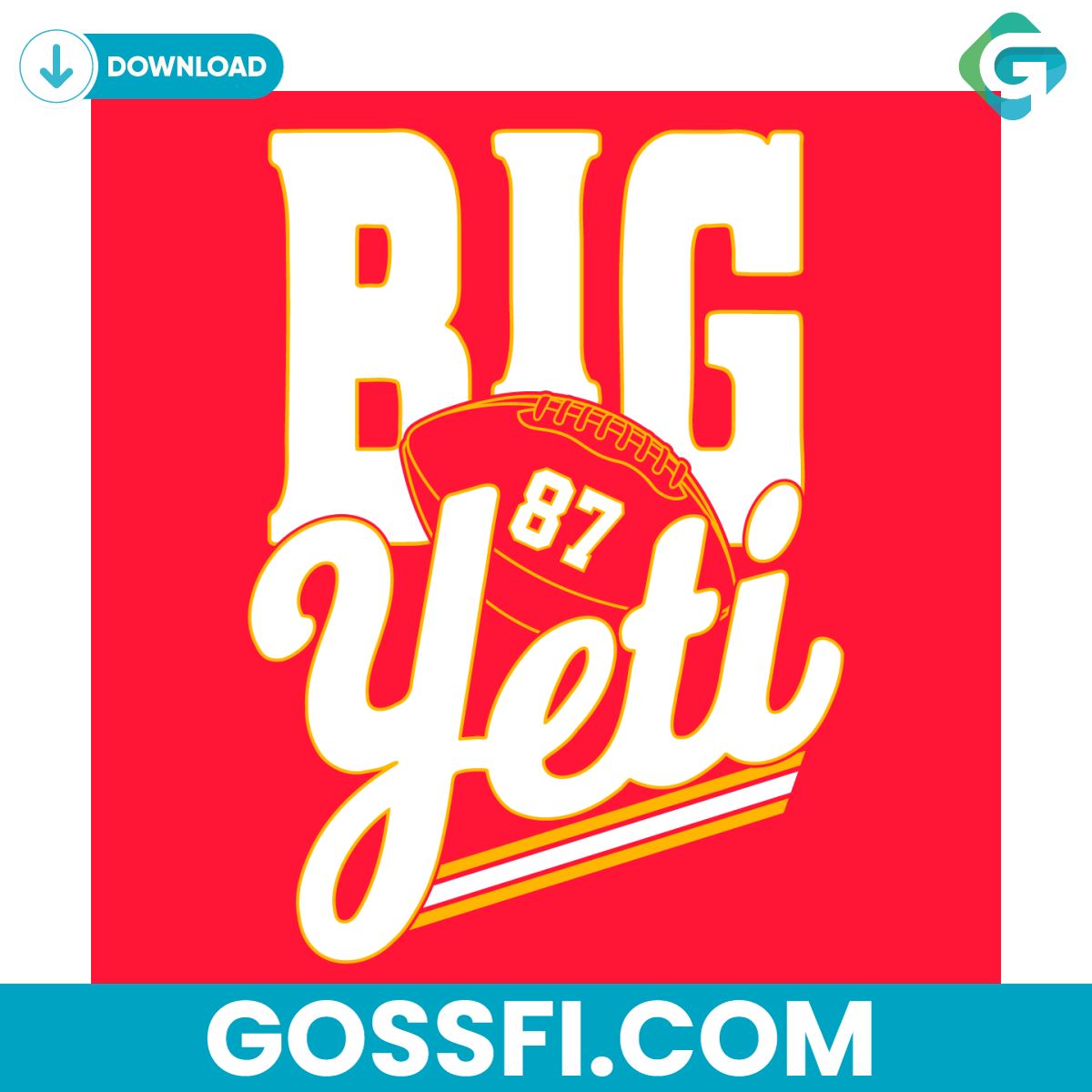 big-yeti-87-travis-kelce-football-player-svg-digital-download