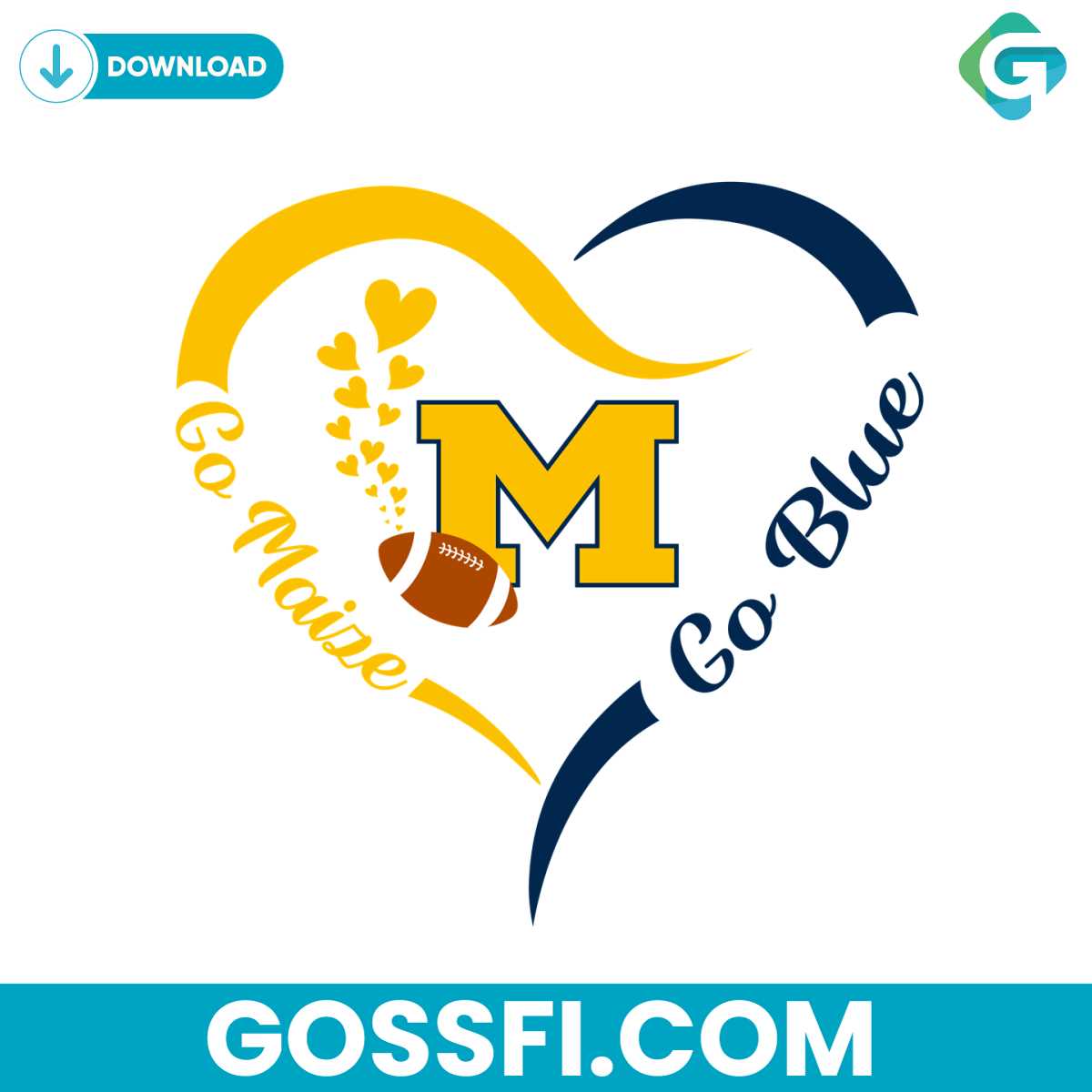 go-maize-go-blue-michigan-wolverines-ncaa-svg