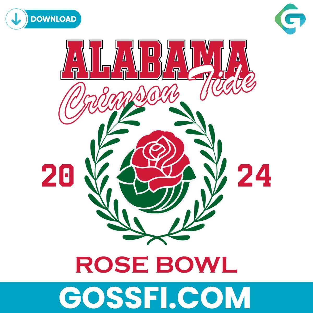 alabama-crimson-tide-football-rose-bowl-2024-svg