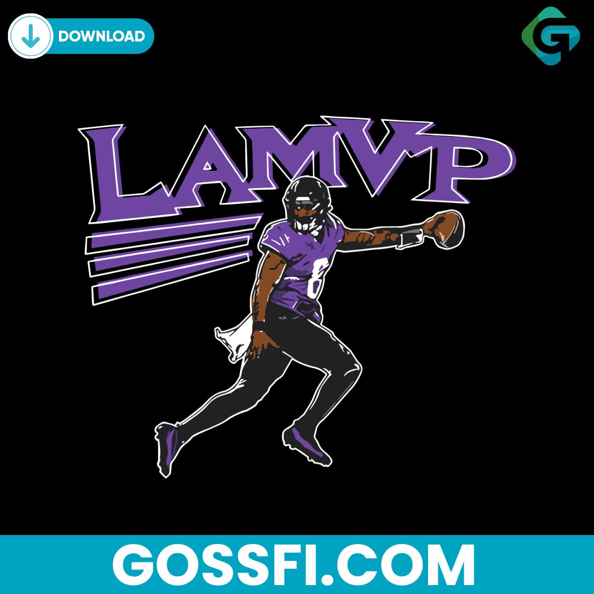 lamar-jackson-baltimore-ravens-svg-digital-download