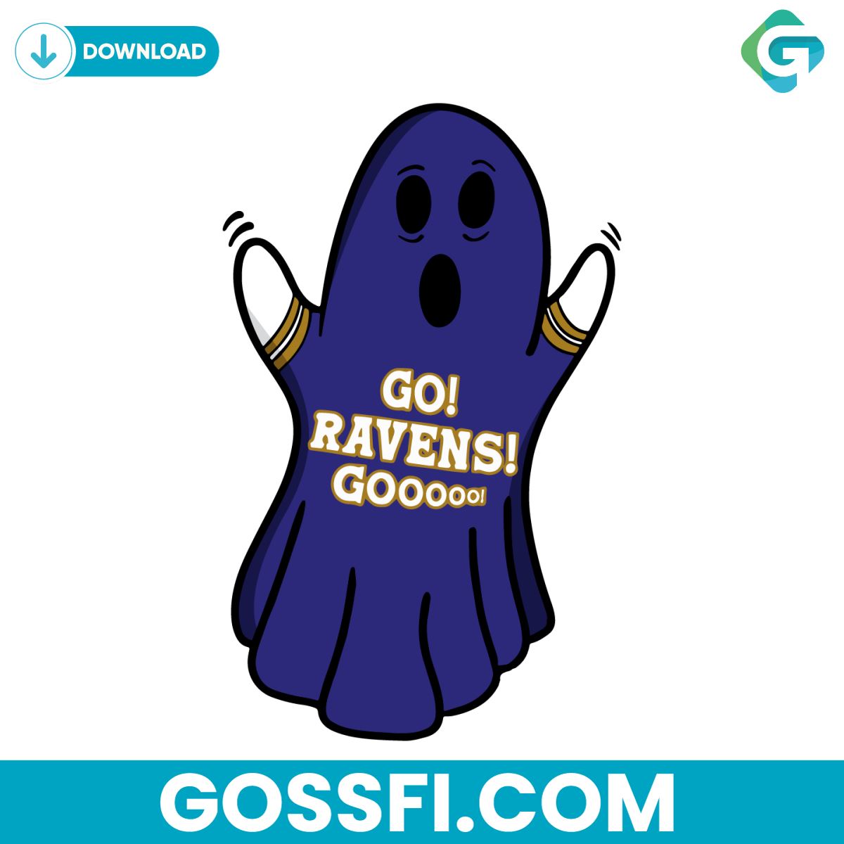 ghost-baltimore-football-go-ravens-svg-digital-download