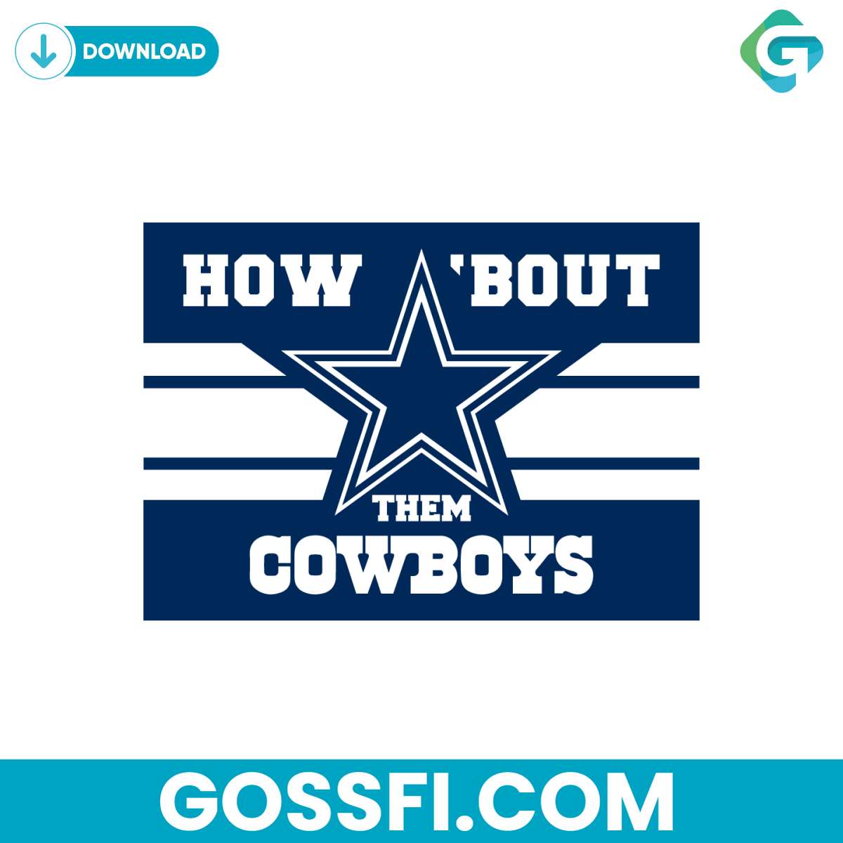 how-about-them-bowboys-svg-digital-download