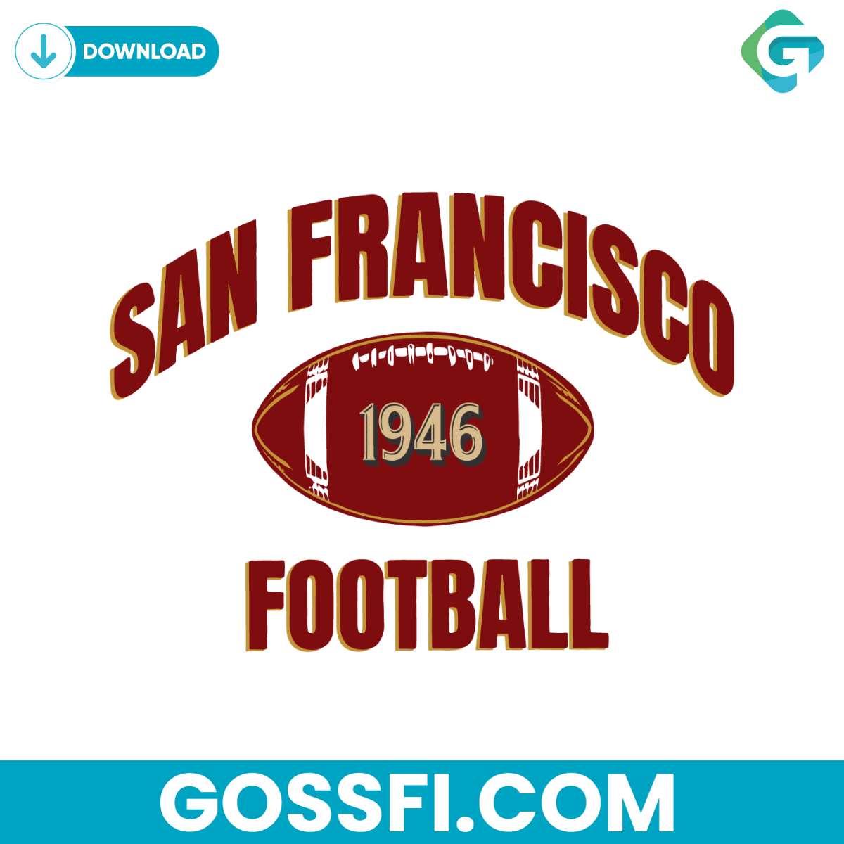 san-francisco-football-1946-svg-digital-download