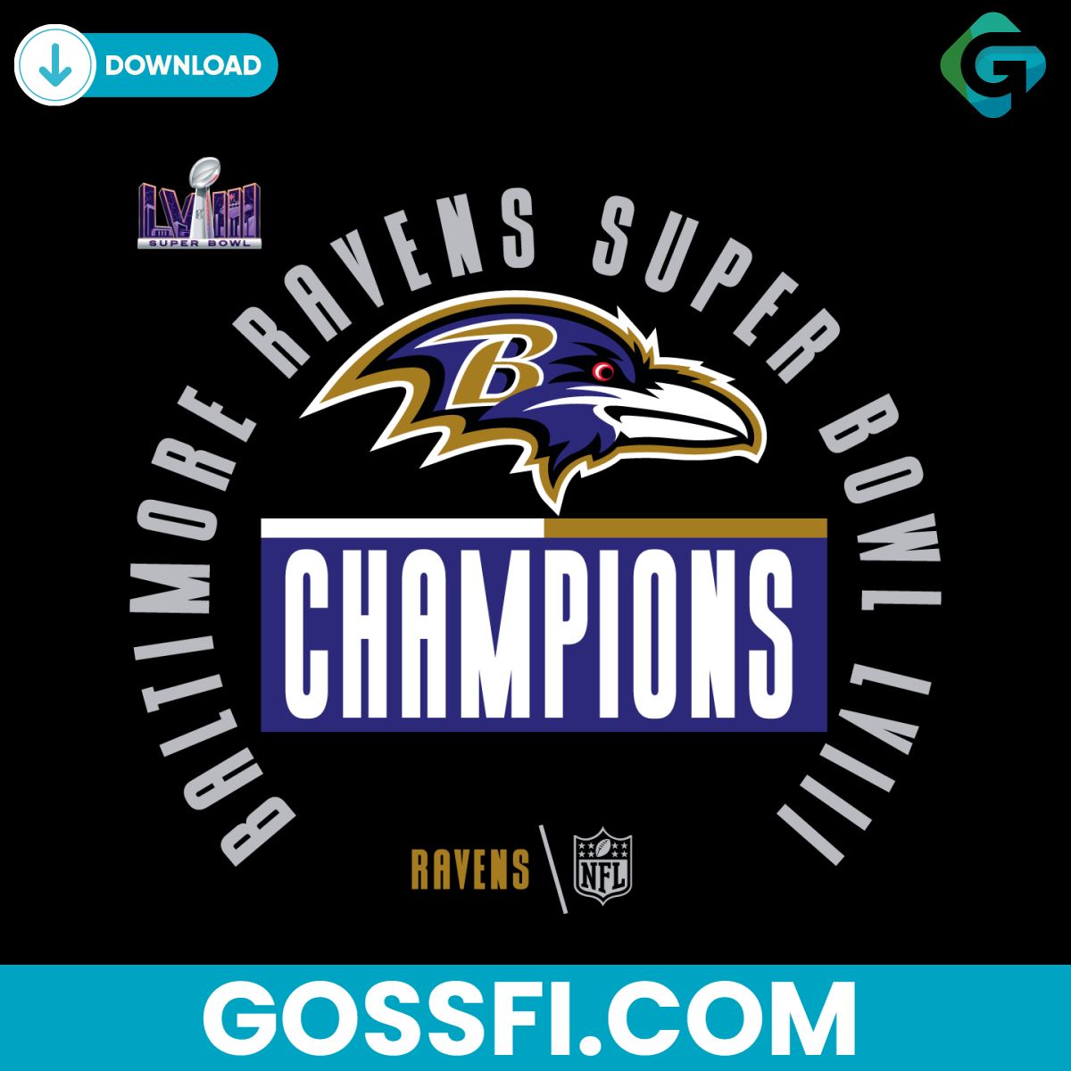 baltimore-ravens-super-bowl-lviii-champions-svg