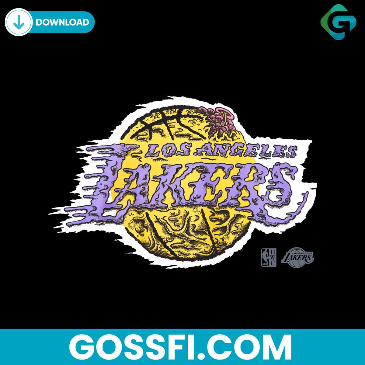 retro-los-angeles-lakers-basketball-nba-png