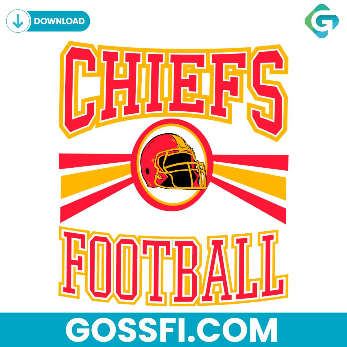 retro-chiefs-football-helmet-svg-digital-download