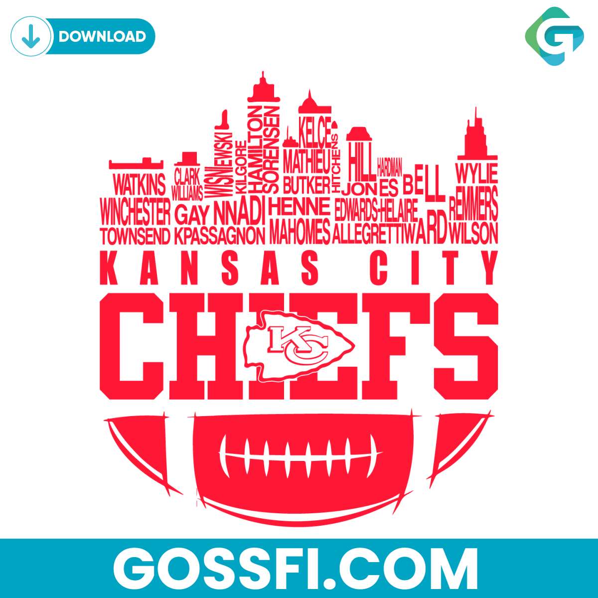 kansas-city-chiefs-skyline-football-names-svg