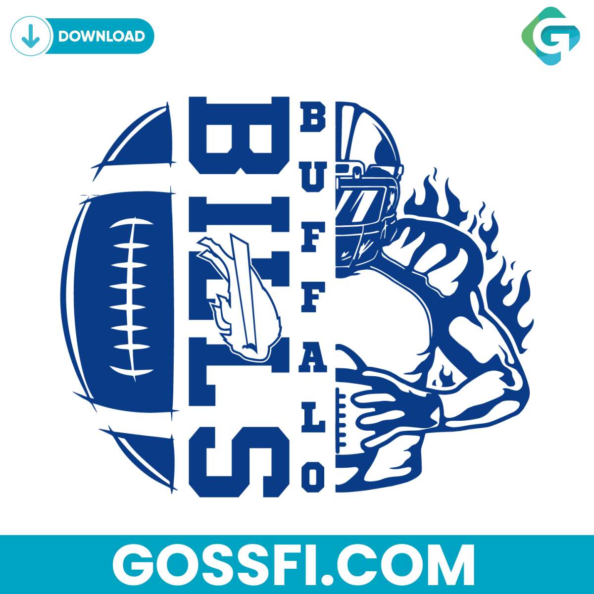 buffalo-bills-football-player-svg-digital-download