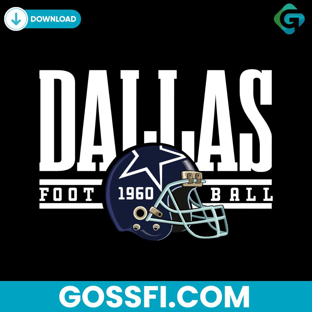 dallas-football-helmet-svg-cricut-digital-download