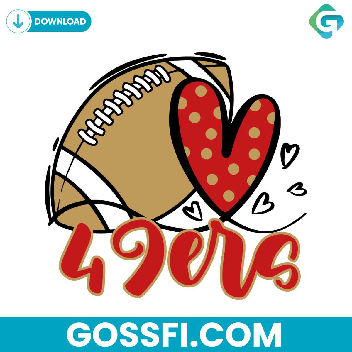49ers-football-heart-svg-cricut-digital-download