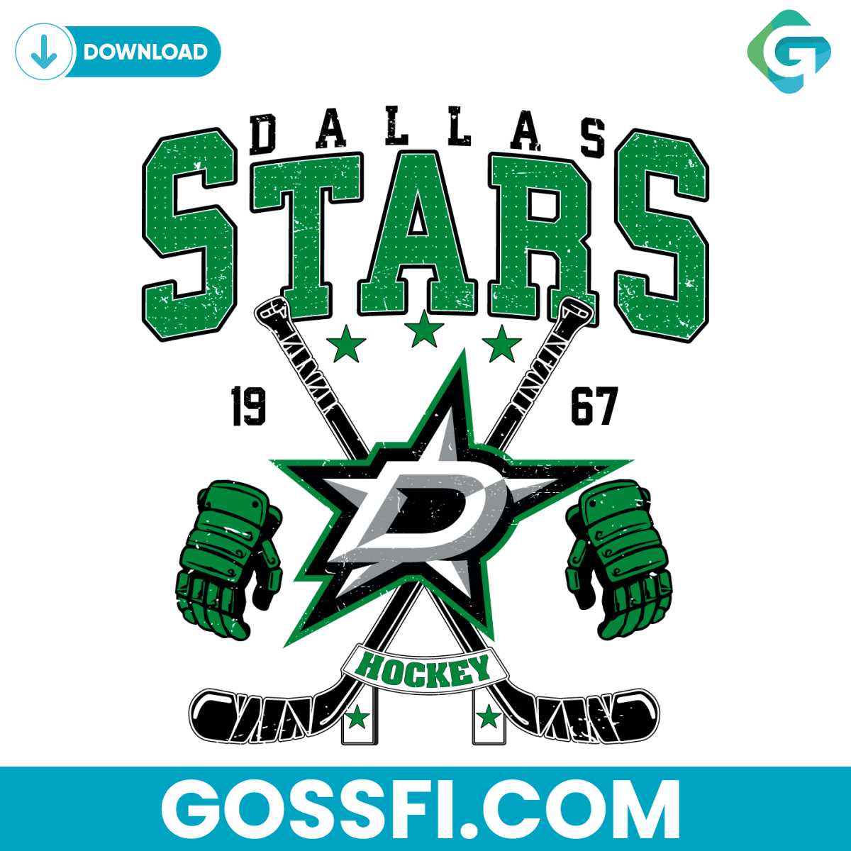 vintage-dallas-stars-1967-hockey-svg-digital-download