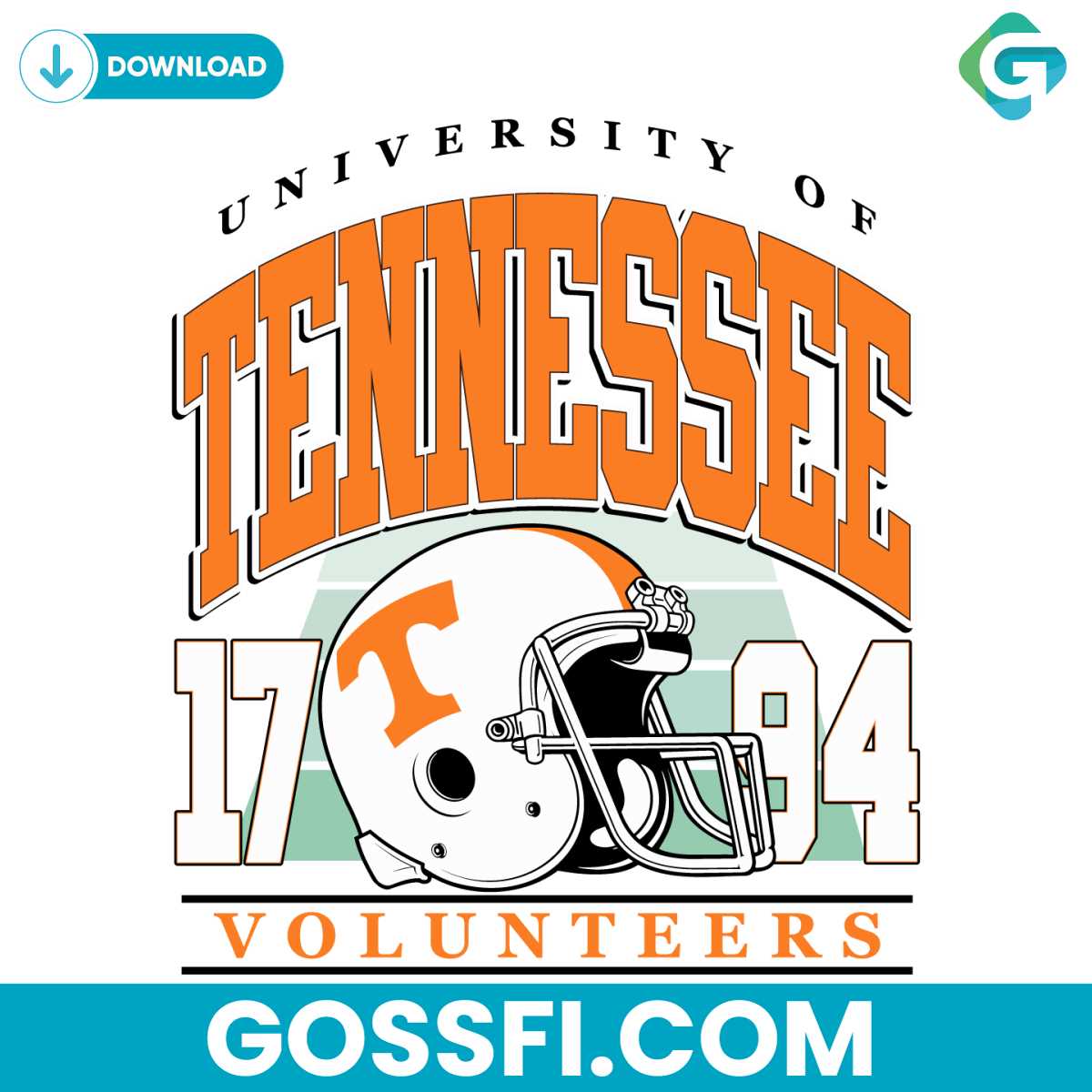 retro-tennessee-volunteers-helmet-1794-svg