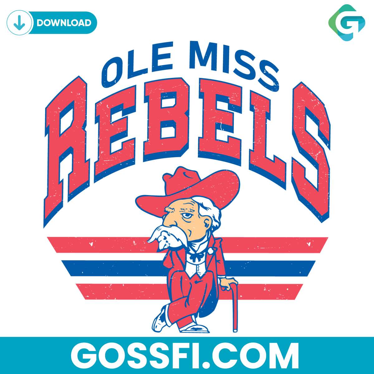 retro-ole-miss-rebels-svg-digital-download
