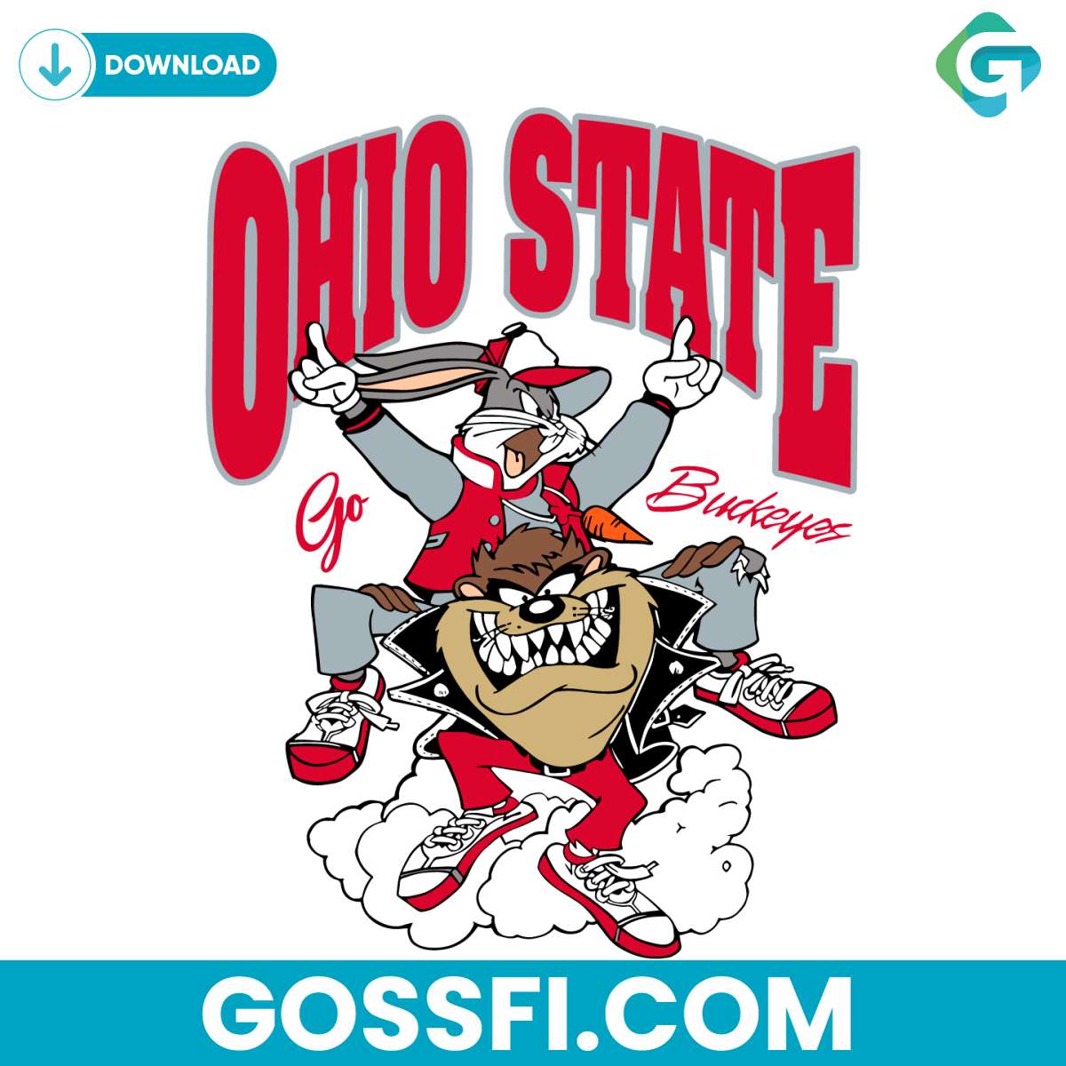 funny-looney-tunes-ohio-state-go-buckeyes-svg