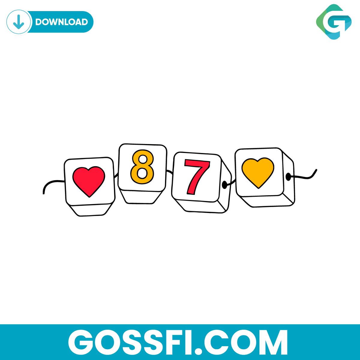 87-friendship-bracelet-taylor-swift-and-travis-kelce-svg