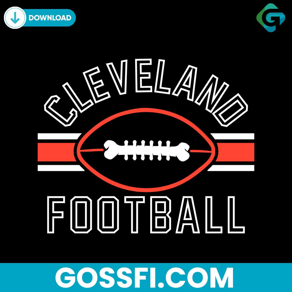 cleveland-football-svg-cricut-digital-download