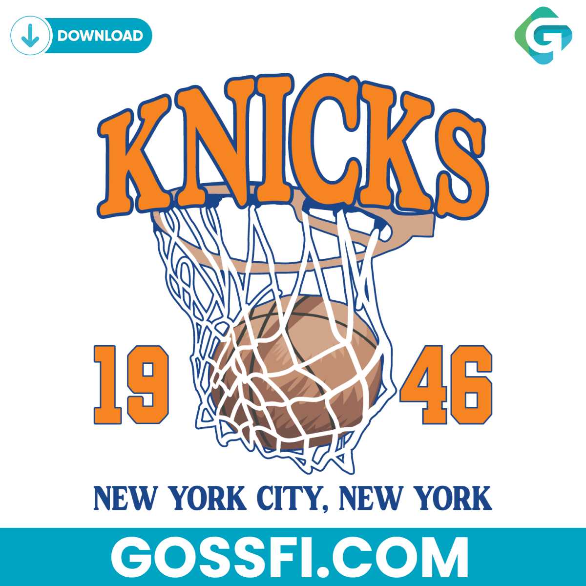 vintage-new-york-knicks-1946-basketball-svg-digital-download