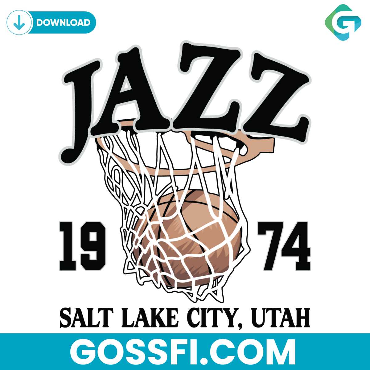 vintage-utah-jazz-1974-basketball-svg-digital-download